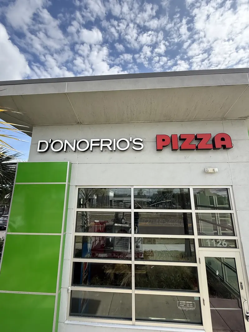 D'Onofrio's Pizza channel letters