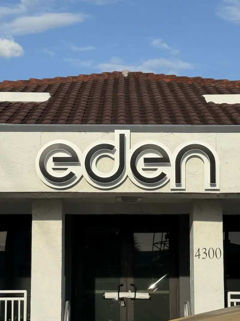 Eden channel letters