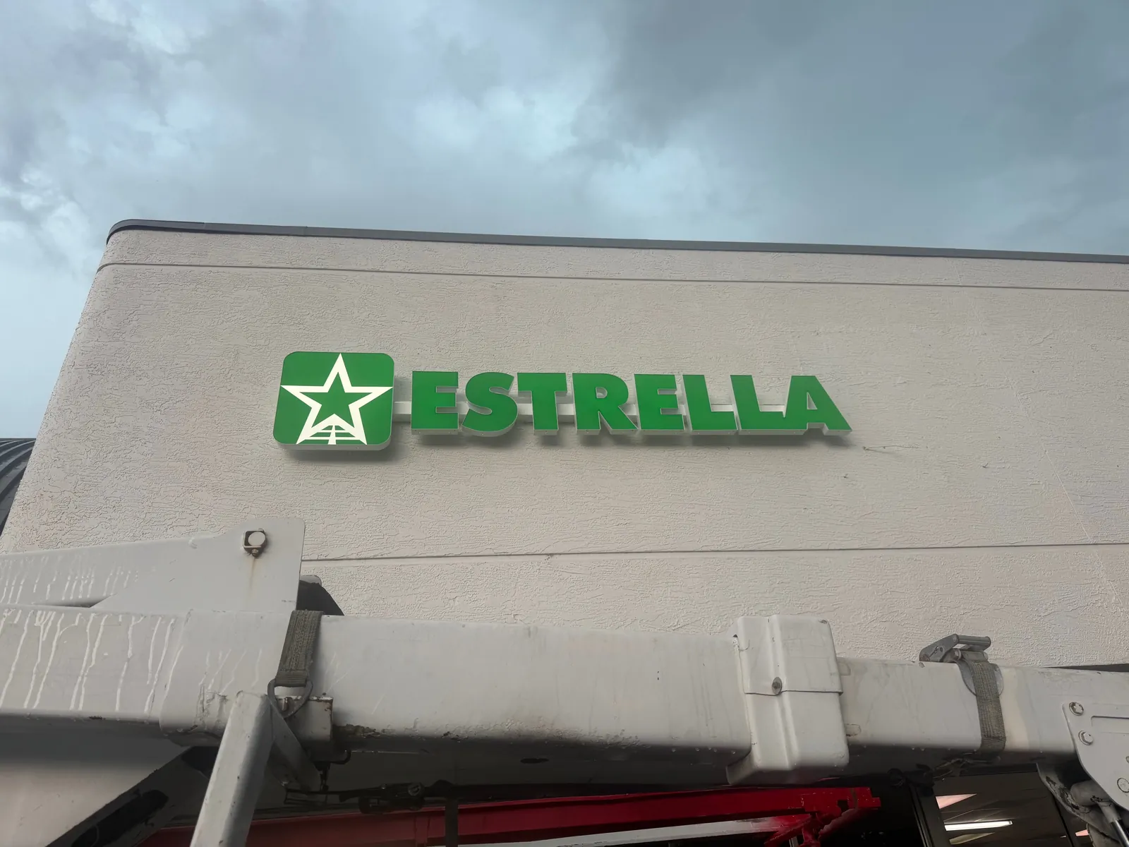 Estrella Insurance channel letters